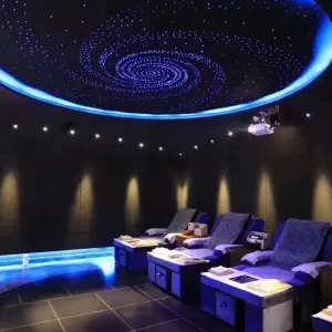 水果影院式足道的logo