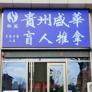 贵州盛华盲人推拿（未来方舟二店）的logo