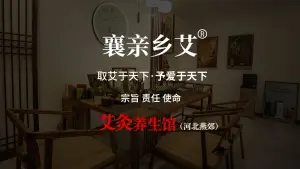 襄亲乡艾艾灸养生馆的logo