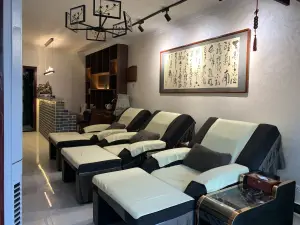 古氏民间足道（花果园一期店）的logo