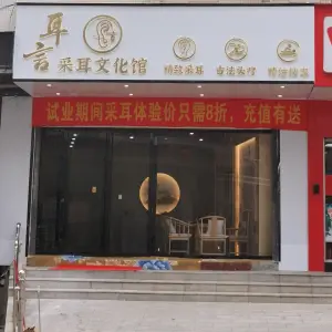 耳言采耳文化馆（康泰又一城店）的logo