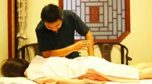 筋骨养身足道馆的logo