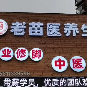 老苗医养生堂（厦门街店）的logo