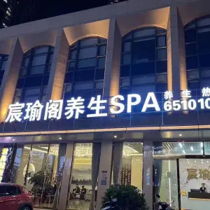 宸瑜阁养生spa的logo