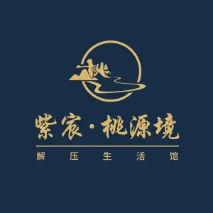 紫宸•桃源境解压生活馆的logo