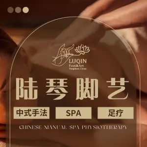 陆琴脚艺（嘉华国际店）的logo