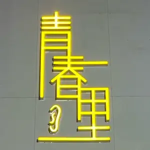 青春里美容采耳生活馆的logo