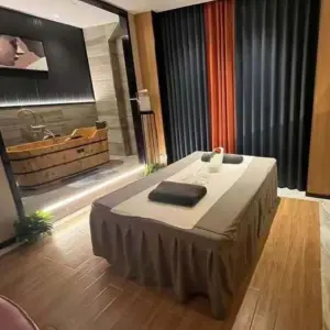 艺轩阁足道的logo