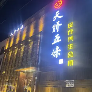 天骄五妹足疗会馆（东兴南街店）的logo