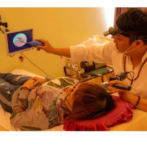 神采堂·耳内镜可视采耳（福佳店）的logo