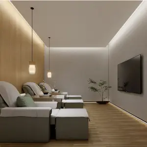 悦澜山足疗（天明路店）的logo