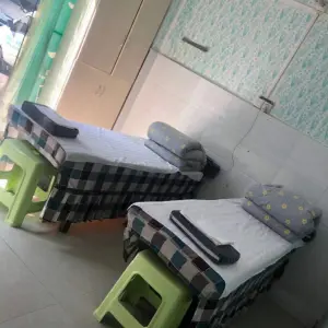 益康盲人按摩的logo