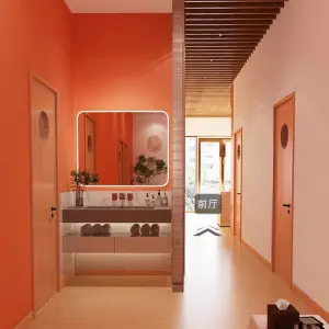 棉花糖盲人推拿馆的logo