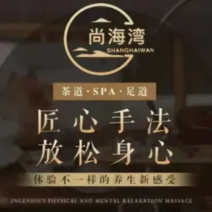 尚海湾养生会馆（秦洪桥店）的logo