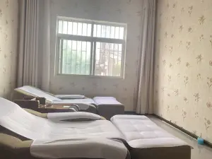 宏宜木桶浴足疗的logo