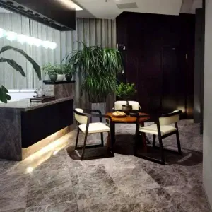 竹苑足道推拿养生的logo