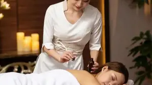 祺御养生SPA的logo