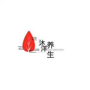 沐洋养生馆的logo