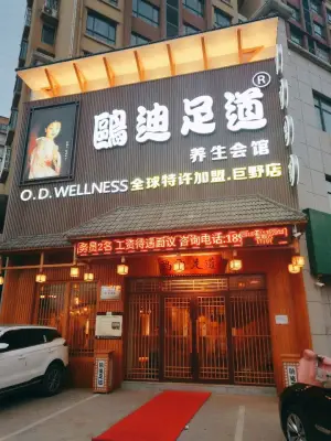 鸥迪足道养生会馆（巨野店）的logo