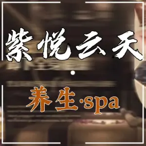 紫悦云天养生指压的logo