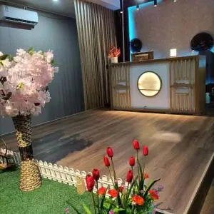 励豪养生馆的logo