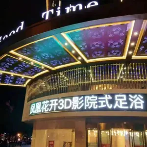 凤凰花开3D影院足疗（火车站店）的logo