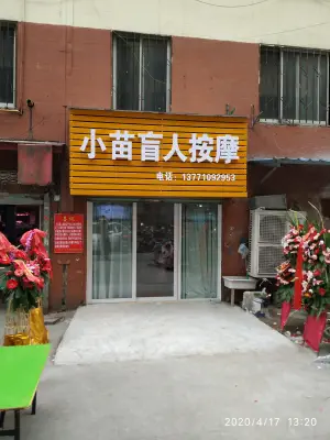 小苗盲人按摩的logo