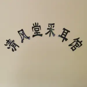 清风堂采耳馆（桃花路店）的logo