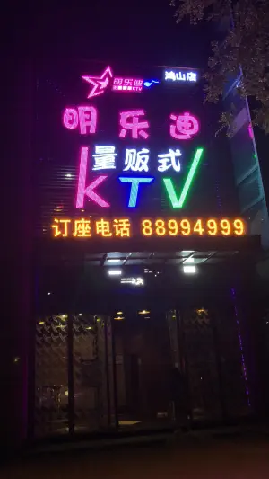 明乐迪酒吧式主题量贩式KTV（鸿运路店）的logo